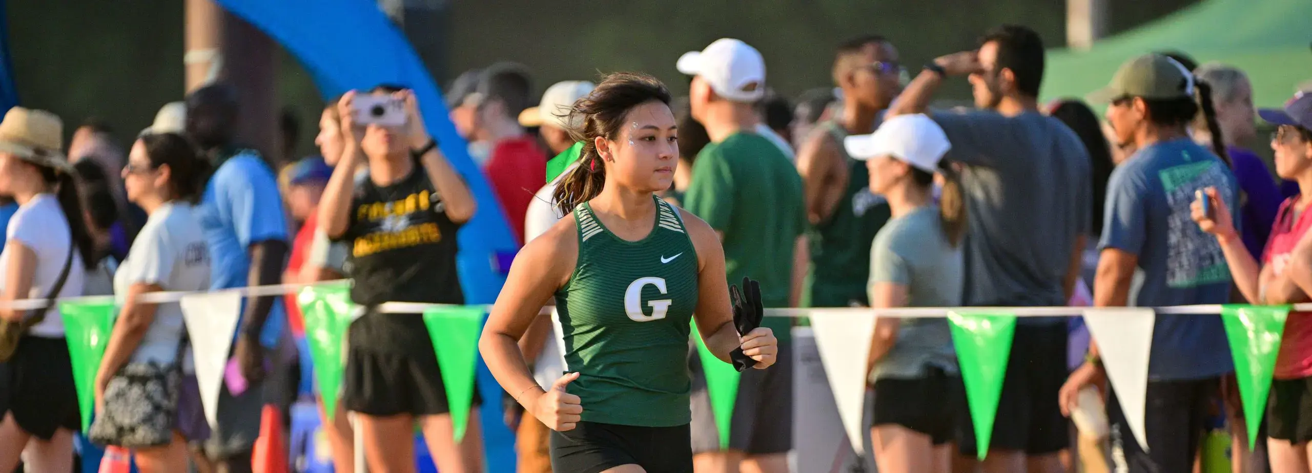 Girl running